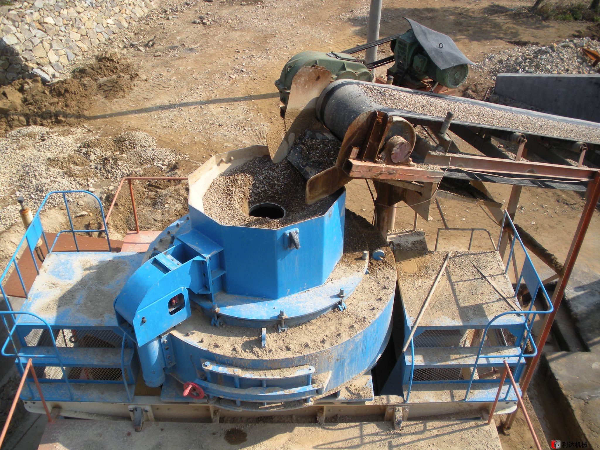河卵石制砂機